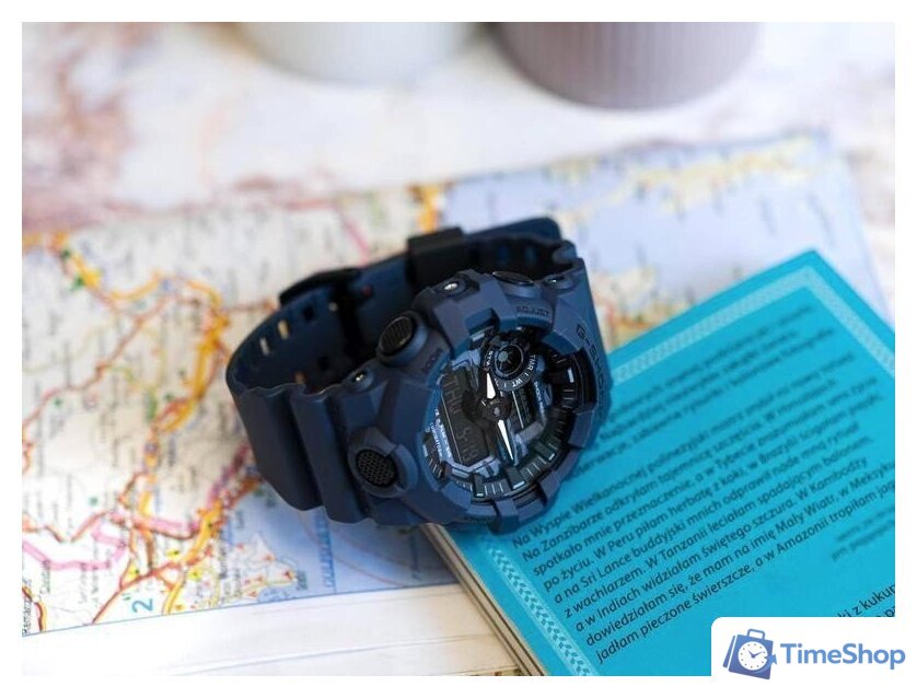 Наручные часы Casio G-Shock GA-700CA-2A - Изображение №5 — Интернет-магазин Time-Shop