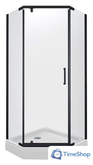 Душевой уголок Triton Дека-Блэк 90x90 (черный, с поддоном) - Изображение №1 — Интернет-магазин Time-Shop
