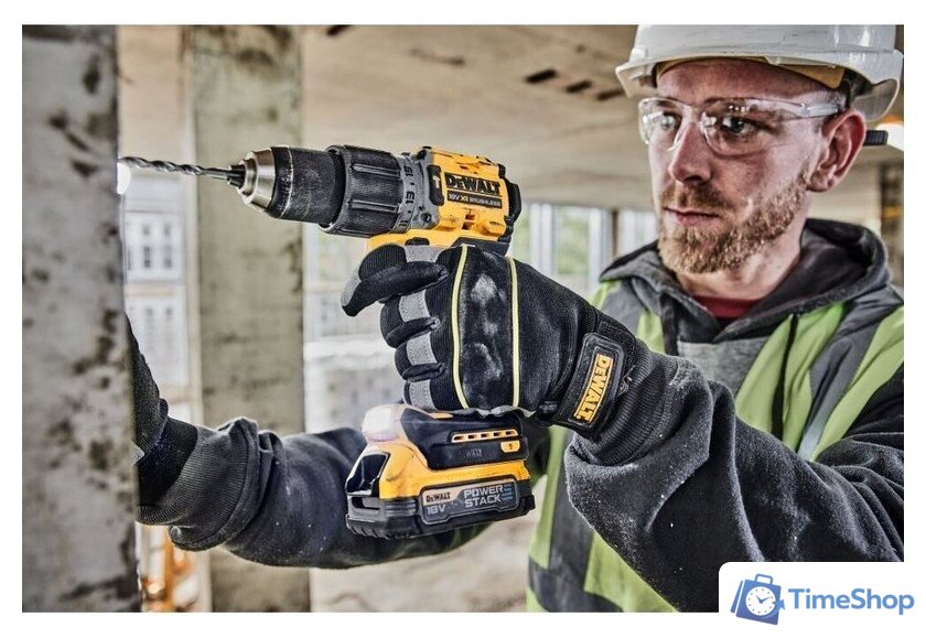  DeWalt DCK2026P2T (шуруповерт, болгарка, 2 АКБ, кейс) - Изображение №7 — Интернет-магазин Time-Shop