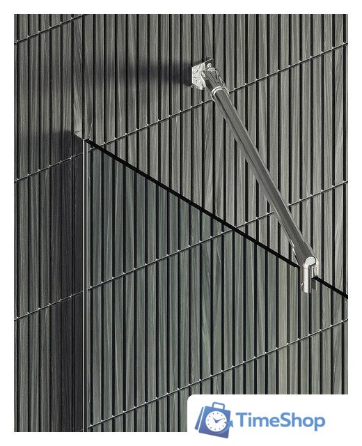 Душевая стенка MaybahGlass 195x79 MGD-695-5у (прозрачное стекло/хром матовый) - Изображение №7 — Интернет-магазин Time-Shop