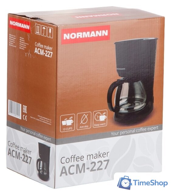 Капельная кофеварка Normann ACM-227 - Изображение №6 — Интернет-магазин Time-Shop