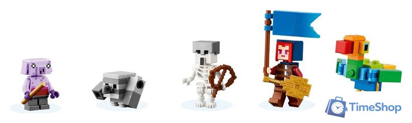Конструктор LEGO Minecraft 21257 Столкновение с Пожирателем - Изображение №8 — Интернет-магазин Time-Shop