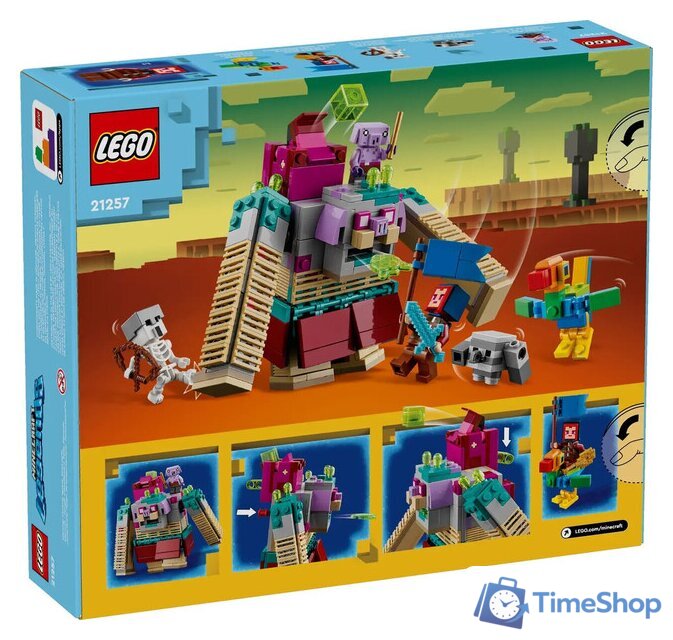 Конструктор LEGO Minecraft 21257 Столкновение с Пожирателем - Изображение №2 — Интернет-магазин Time-Shop