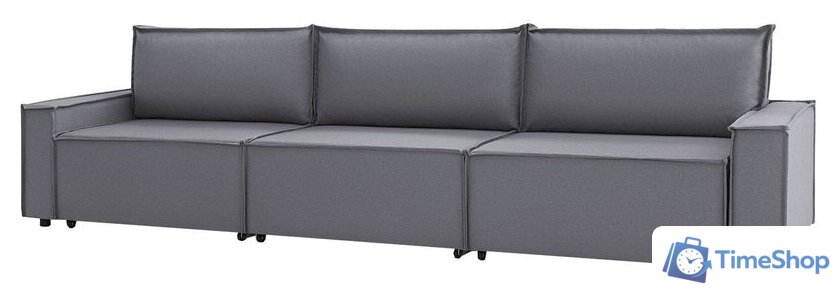 Диван Mio Tesoro Дюссельдорф 293 1.5ек-1.5ек-1.5ек (1173 Savanna Plus Grafit) - Изображение №1 — Интернет-магазин Time-Shop