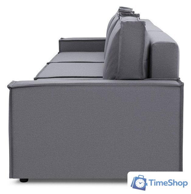 Диван Mio Tesoro Дюссельдорф 293 1.5ек-1.5ек-1.5ек (1173 Savanna Plus Grafit) - Изображение №4 — Интернет-магазин Time-Shop