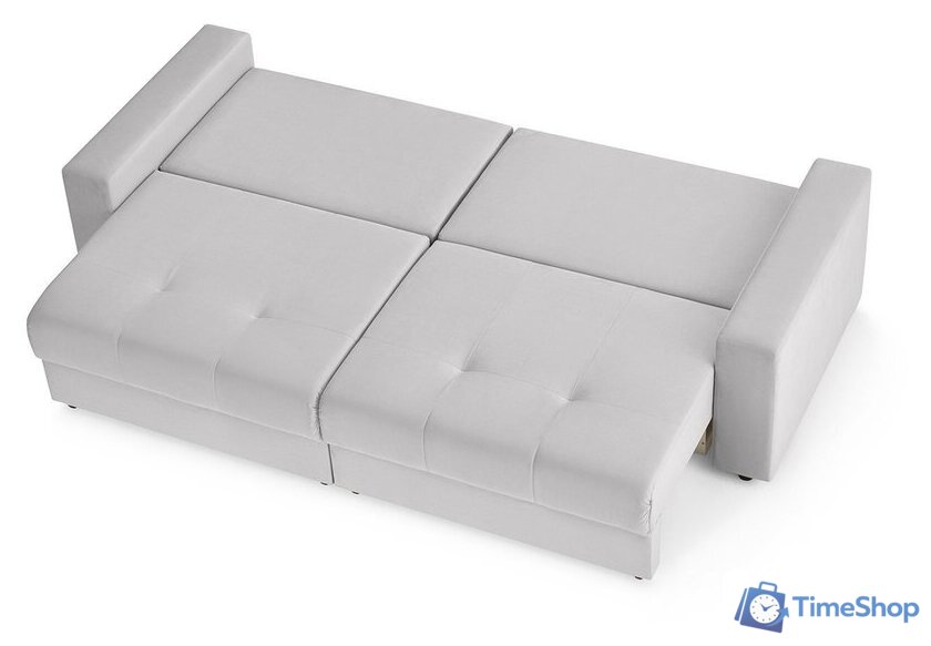 Диван Mio Tesoro Манчестер 292 1.5ек-1.5ек (841 светло-серый) - Изображение №9 — Интернет-магазин Time-Shop