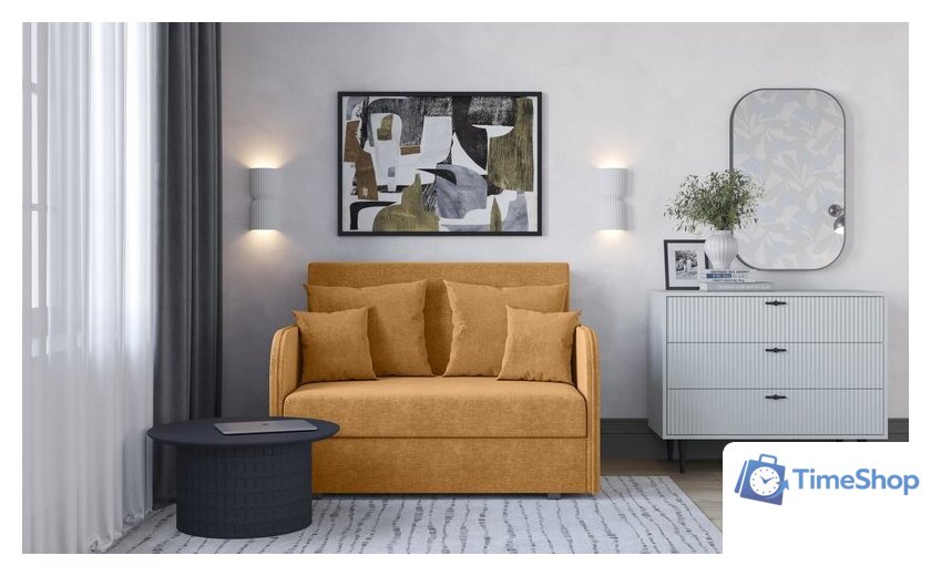 Диван Mio Tesoro Анри SB2 (Norton Mustard) - Изображение №5 — Интернет-магазин Time-Shop