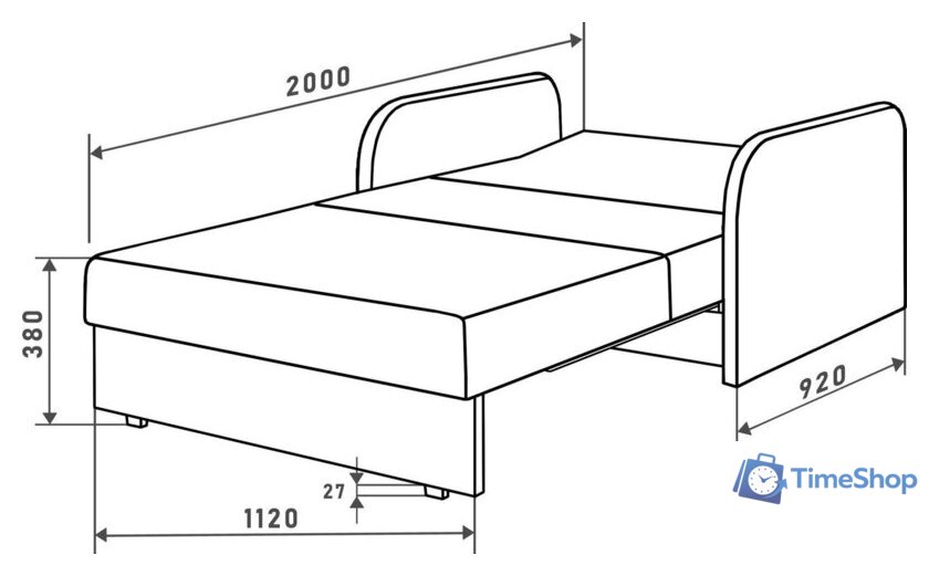 Диван Mio Tesoro Анри SB2 (Norton Mustard) - Изображение №8 — Интернет-магазин Time-Shop