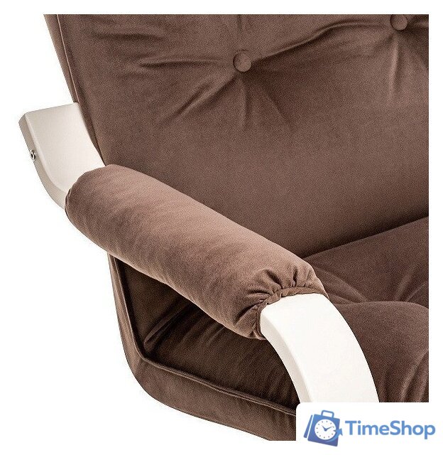 Кресло-качалка Импэкс Leset Оливер (слоновая кость/V 23) - Изображение №8 — Интернет-магазин Time-Shop