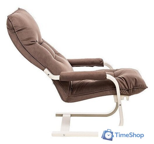 Кресло-качалка Импэкс Leset Оливер (слоновая кость/V 23) - Изображение №3 — Интернет-магазин Time-Shop