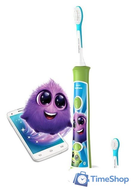 Электрическая зубная щетка Philips Sonicare For Kids HX6352/11 - Изображение №1 — Интернет-магазин Time-Shop