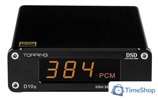 Цифро-аналоговый преобразователь Topping D10s (черный) - Изображение №1 — Интернет-магазин Time-Shop