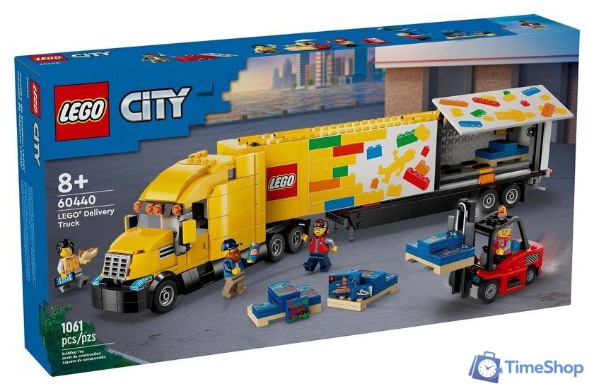 Конструктор LEGO City 60440 Желтый грузовик для доставки - Изображение №1 — Интернет-магазин Time-Shop