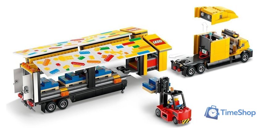Конструктор LEGO City 60440 Желтый грузовик для доставки - Изображение №5 — Интернет-магазин Time-Shop