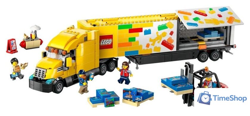Конструктор LEGO City 60440 Желтый грузовик для доставки - Изображение №3 — Интернет-магазин Time-Shop