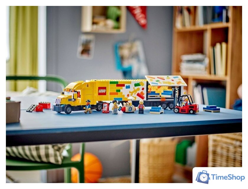 Конструктор LEGO City 60440 Желтый грузовик для доставки - Изображение №11 — Интернет-магазин Time-Shop