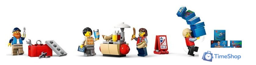 Конструктор LEGO City 60440 Желтый грузовик для доставки - Изображение №7 — Интернет-магазин Time-Shop