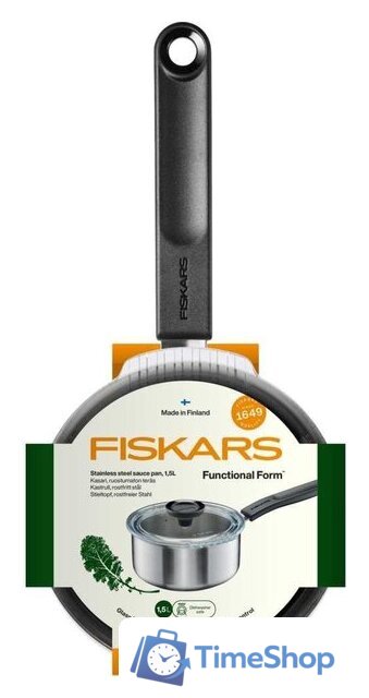 Сотейник Fiskars Functional Form 1072315 - Изображение №6 — Интернет-магазин Time-Shop