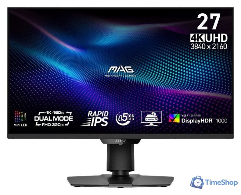 Игровой монитор MSI MAG 274UPDF E16M - Изображение №1 — Интернет-магазин Time-Shop