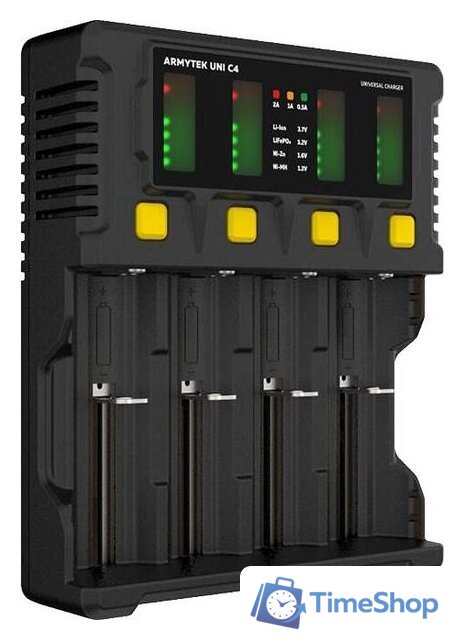 Зарядное устройство Armytek Uni C4 A04501C - Изображение №1 — Интернет-магазин Time-Shop