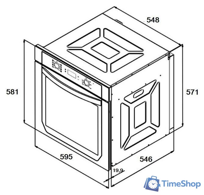 Электрический духовой шкаф Schtoff Decor 2100 - Изображение №5 — Интернет-магазин Time-Shop