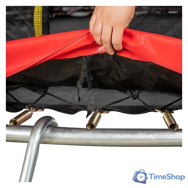 Батут Sundays Favorite Premium 8FT (красный, с сеткой, с лестницей) - Изображение №8 — Интернет-магазин Time-Shop