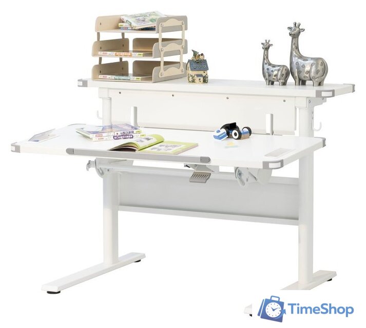 Парта Comf-Pro M7 Bianco (без боковых пеналов) - Изображение №5 — Интернет-магазин Time-Shop