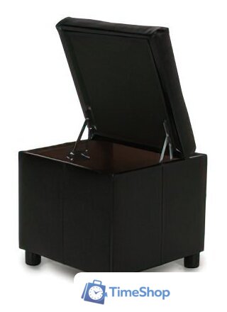 Пуфик Stolline Квин 41 (College Black) - Изображение №3 — Интернет-магазин Time-Shop