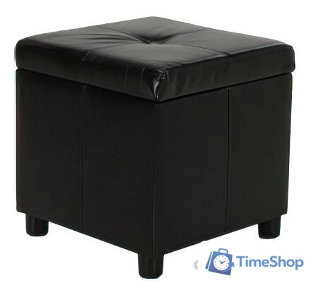 Пуфик Stolline Квин 41 (College Black) - Изображение №1 — Интернет-магазин Time-Shop