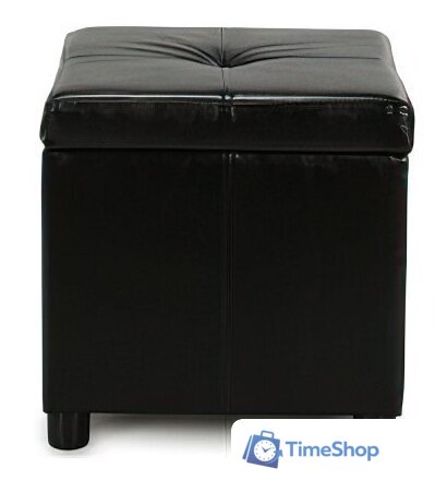 Пуфик Stolline Квин 41 (College Black) - Изображение №2 — Интернет-магазин Time-Shop