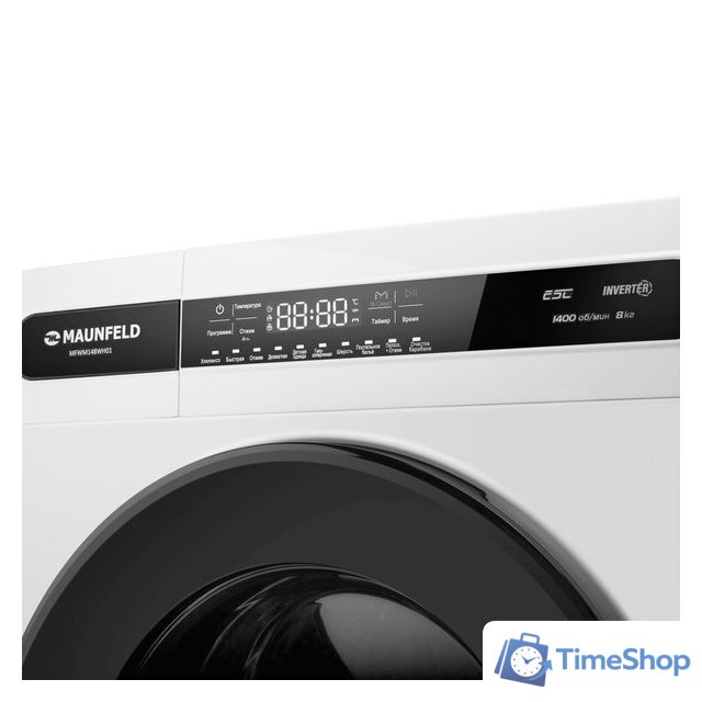 Стиральная машина MAUNFELD MFWM148WH01 - Изображение №14 — Интернет-магазин Time-Shop