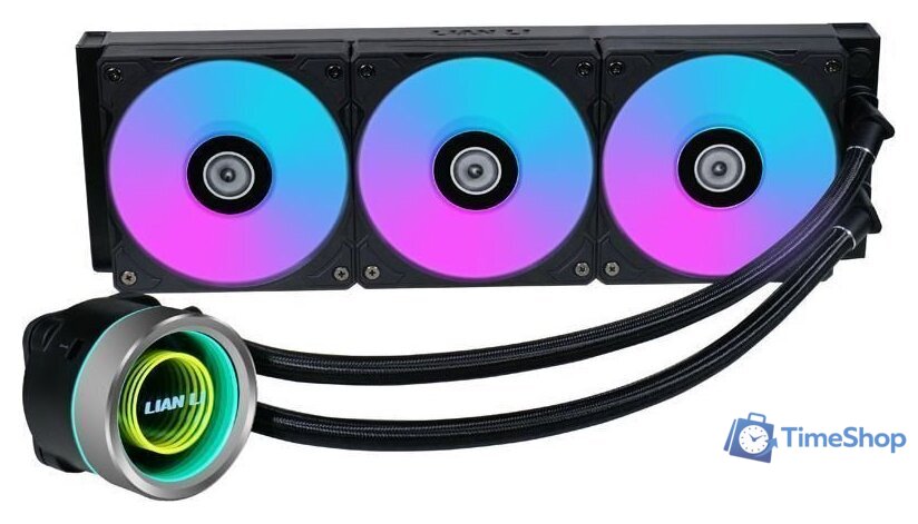 Система жидкостного охлаждения для процессора Lian Li Galahad II Trinity 360 G89.GA2T36B.R0 - Изображение №3 — Интернет-магазин Time-Shop