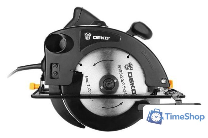 Дисковая (циркулярная) пила Deko DKCS1800 063-4191 - Изображение №2 — Интернет-магазин Time-Shop