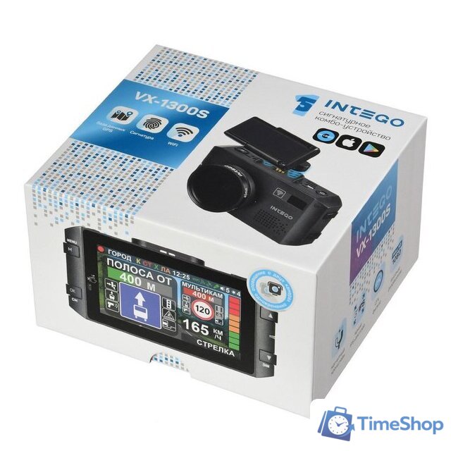 Видеорегистратор-радар детектор-GPS информатор (3в1) Intego VX-1300S 4К - Изображение №2 — Интернет-магазин Time-Shop