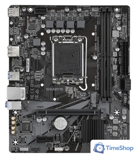 Материнская плата Gigabyte H610M K V2 (rev. 1.0) - Изображение №1 — Интернет-магазин Time-Shop