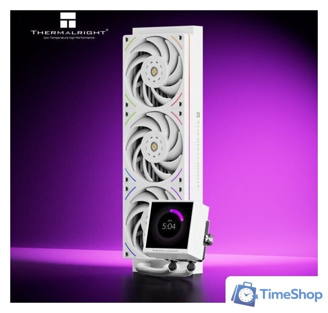 Система жидкостного охлаждения для процессора Thermalright Peerless Vision 360 UB ARGB (белый) - Изображение №2 — Интернет-магазин Time-Shop
