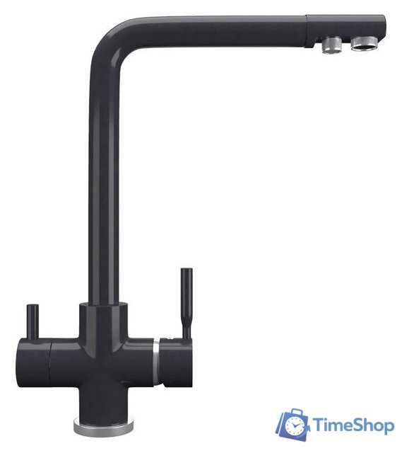 Смеситель MAUNFELD MFQT-16DGR (темно-серый) - Изображение №1 — Интернет-магазин Time-Shop