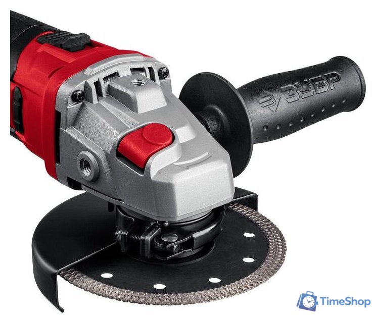 Угловая шлифмашина Зубр УШМ-18-125-41 (с АКБ, кейс) - Изображение №3 — Интернет-магазин Time-Shop