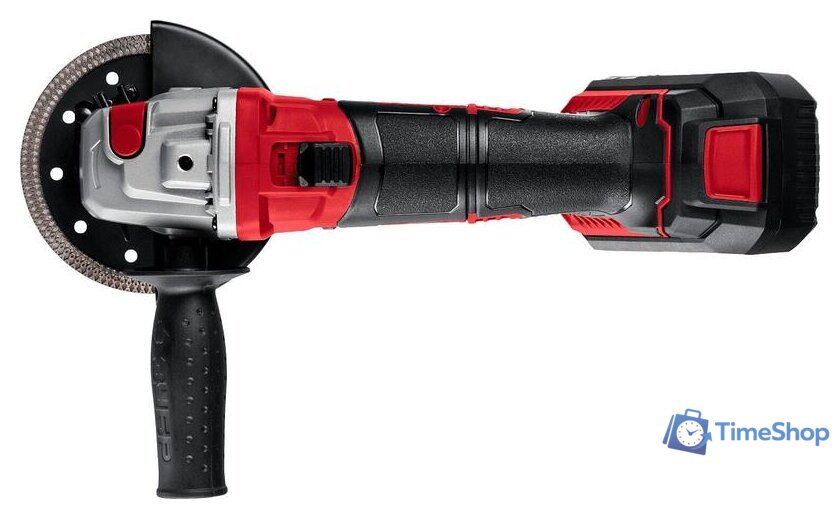 Угловая шлифмашина Зубр УШМ-18-125-41 (с АКБ, кейс) - Изображение №4 — Интернет-магазин Time-Shop