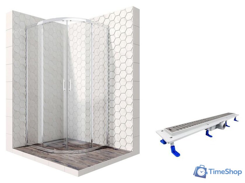 Душевой уголок Ambassador Set 14011105-ST11 - Изображение №1 — Интернет-магазин Time-Shop