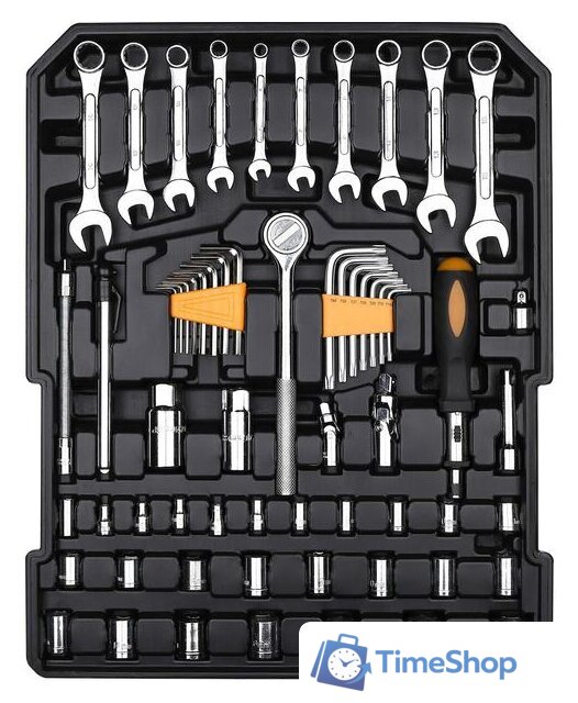 Универсальный набор инструментов Deko DKMT187 (187 предметов) - Изображение №2 — Интернет-магазин Time-Shop