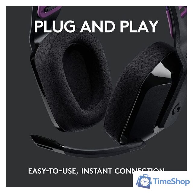Наушники Logitech G535 (черный) - Изображение №8 — Интернет-магазин Time-Shop