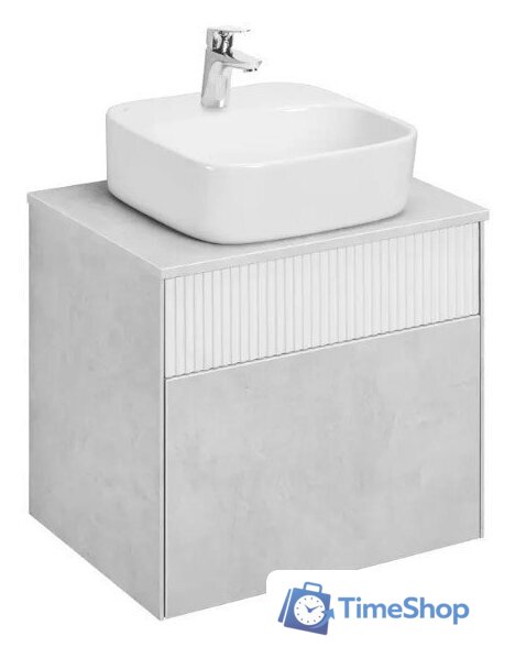  Акватон Тумба с умывальником Марбл Слэйт 60 1A2761K0MH4C0 - Изображение №1 — Интернет-магазин Time-Shop