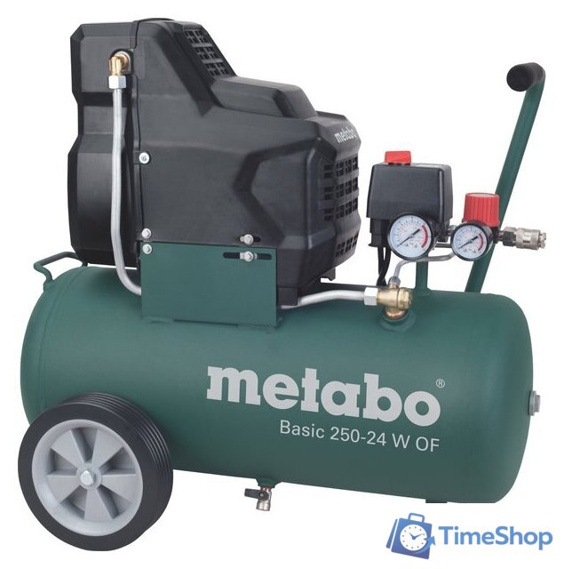 Компрессор Metabo Basic 250-24 W OF (6.01532.00) - Изображение №1 — Интернет-магазин Time-Shop
