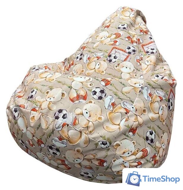 Кресло-мешок Flagman Груша Макси Г2.5-187 Princesski - Изображение №1 — Интернет-магазин Time-Shop