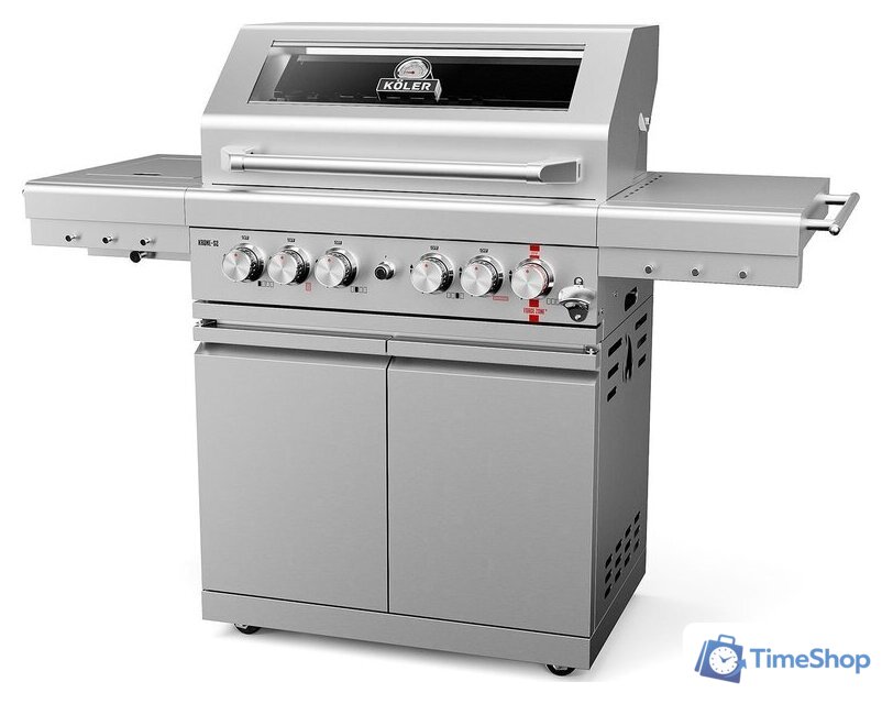 Газовый гриль для дачи Koler Krone S2 Silver KK-S2/S - Изображение №8 — Интернет-магазин Time-Shop