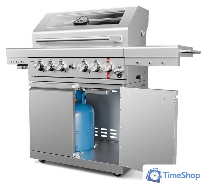 Газовый гриль для дачи Koler Krone S2 Silver KK-S2/S - Изображение №29 — Интернет-магазин Time-Shop