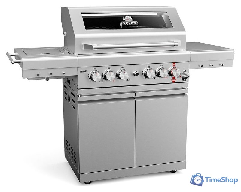 Газовый гриль для дачи Koler Krone S2 Silver KK-S2/S - Изображение №12 — Интернет-магазин Time-Shop