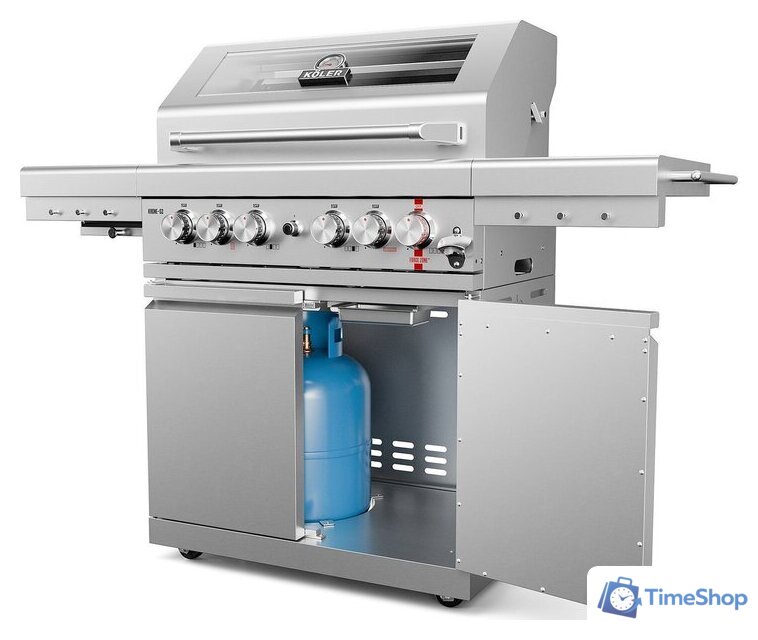Газовый гриль для дачи Koler Krone S2 Silver KK-S2/S - Изображение №9 — Интернет-магазин Time-Shop