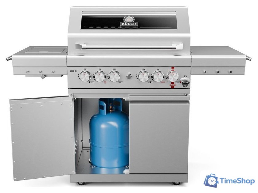 Газовый гриль для дачи Koler Krone S2 Silver KK-S2/S - Изображение №1 — Интернет-магазин Time-Shop
